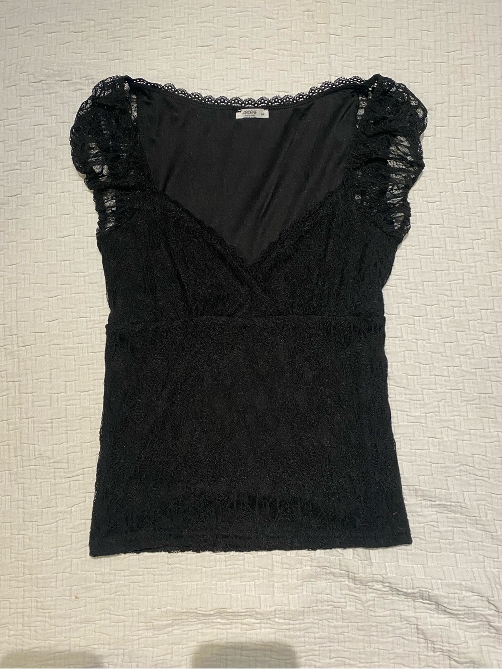 Coquette Puff-Sleeve Top